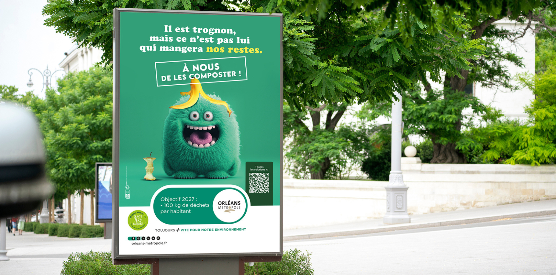 Orléans Métropole campagne tri déchets MUPI