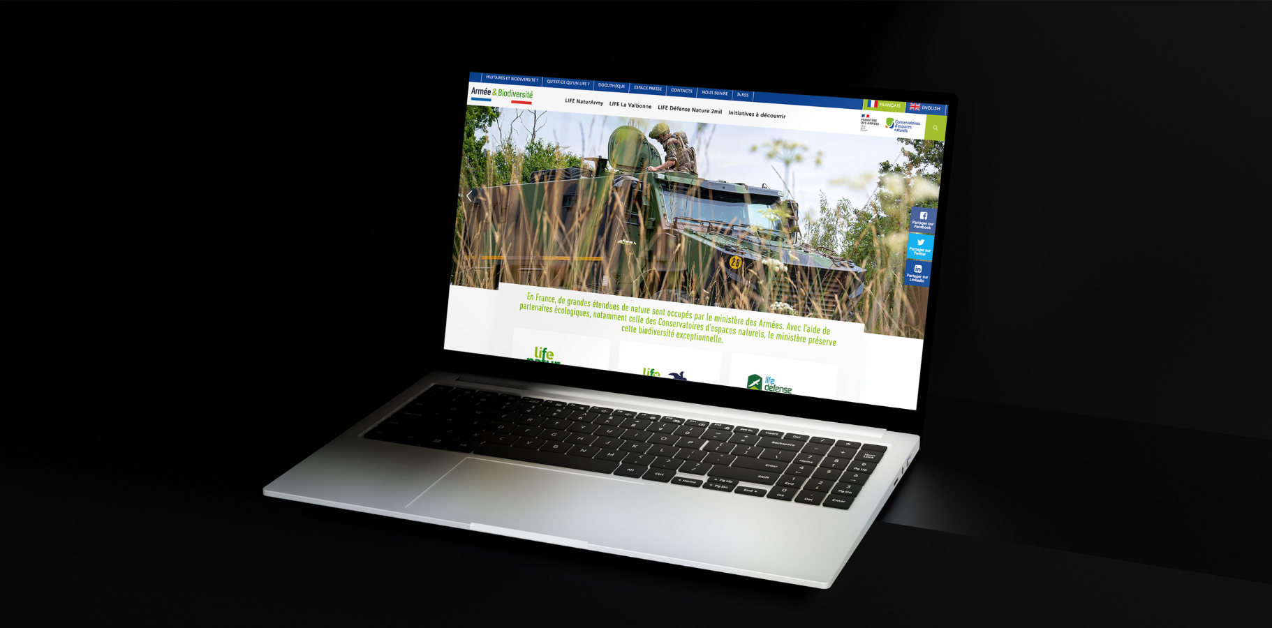 Terrains Militaires site digital